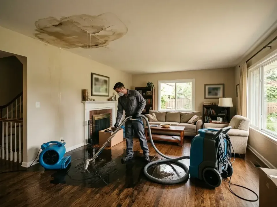 attic-pipe-burst-ceiling-drip-008 — frequently asked questions, Water Damage Restoration & Carpet Care in Malvern, AR
